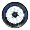 JML EN Supermoto wheel set 17" with road-approved tires