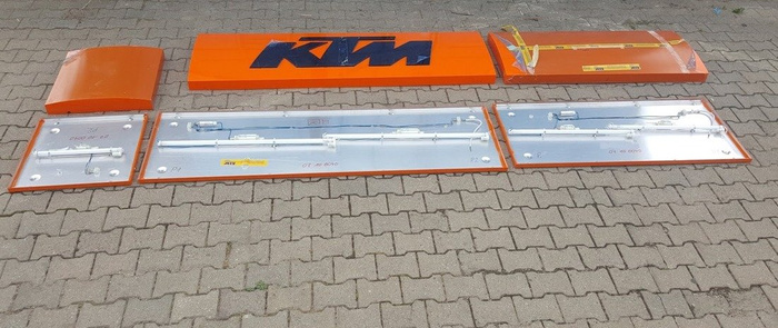 Neu originell KTM-Lichtpylon für einen echten Fan. WERBUNG Werkstatt Reklame