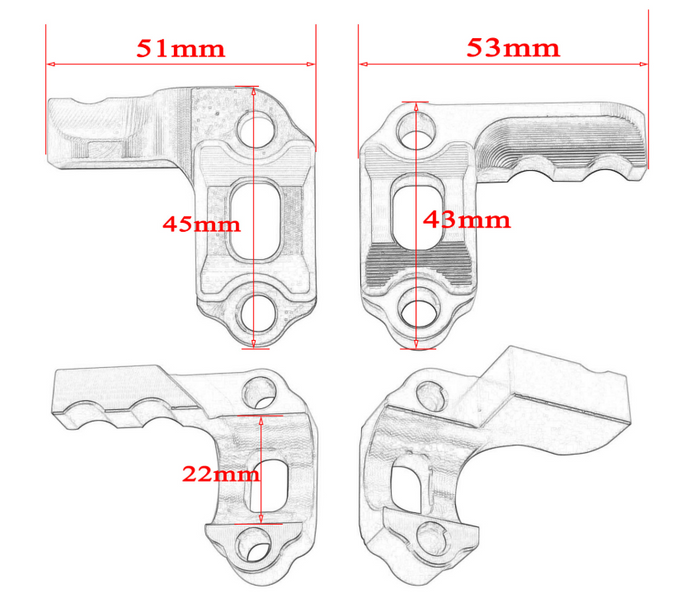MAROLU CLAMPX Brake / Clutch Pump Reinforcement