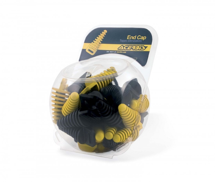 Set 36 Stück Acerbis Auspuff Wash Stropfen Stecker Schalldämpfer 2/4 Takt Motocross Enduro 