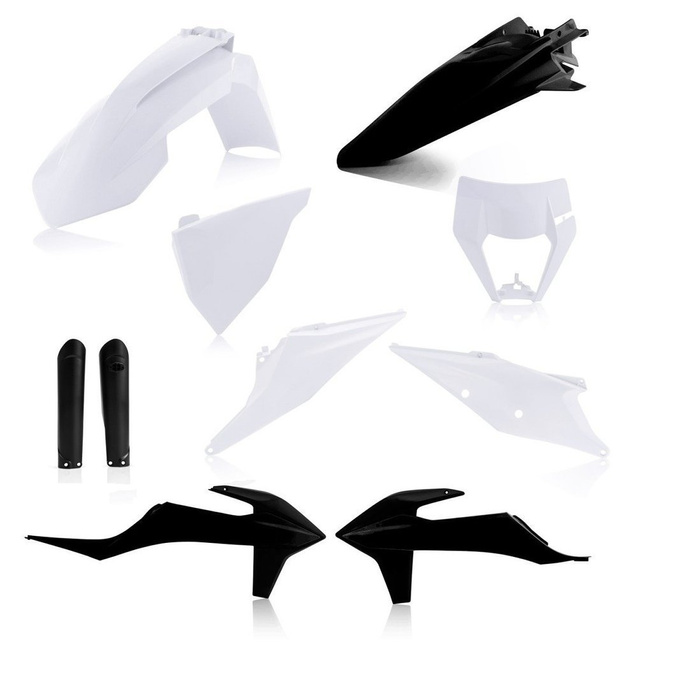 Acerbis Plastik Kit FULL Satz Komplett passend für KTM EXC 2020, 2021, 2022, 2023