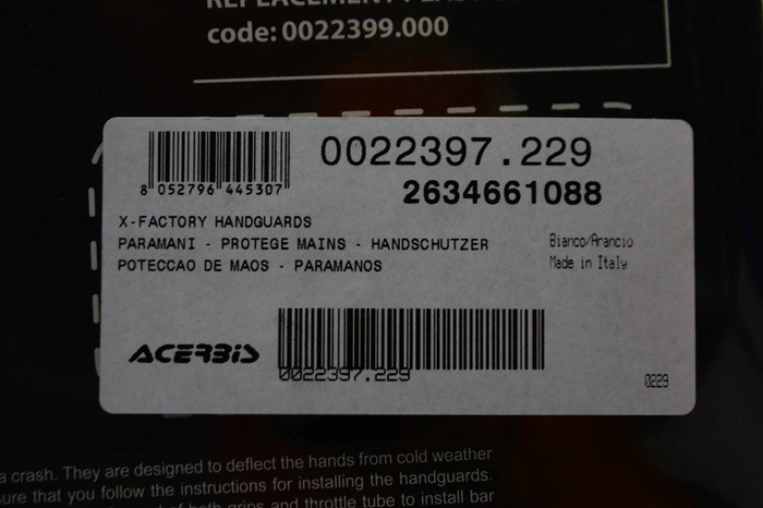 Acerbis Handprotektoren X-factory
