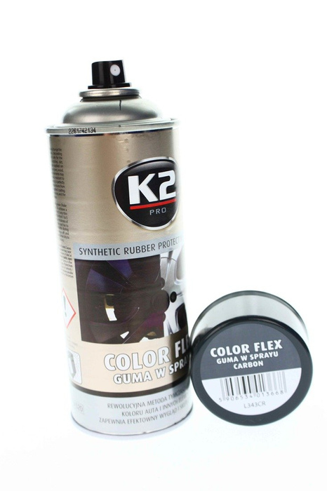 K2 Spray Sprühfolie Flüssiggummi Felgenfolie 400ml Gummi