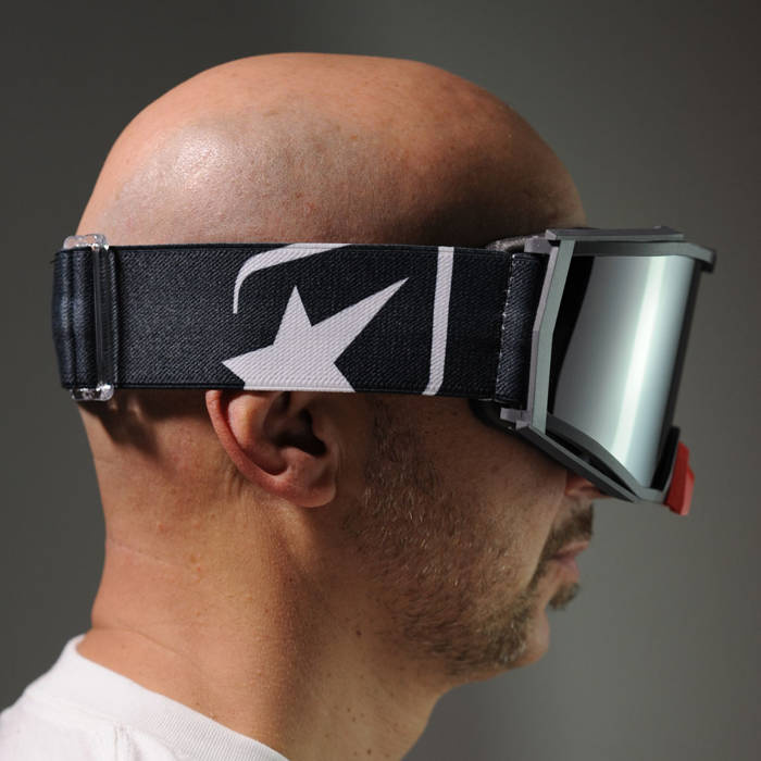 Brille Ariete Riding Crows Motocross Enduro Supermoto 100 % Made in Italy