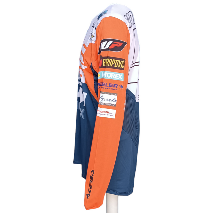 Das neue Acerbis originale Shirt, kommt aus Überproduktion von Manolo Morettini KTM