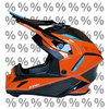 Acerbis Helm Steel Carbon 2206 Cross Enduro Quad mit ästhetischem Defekt XS