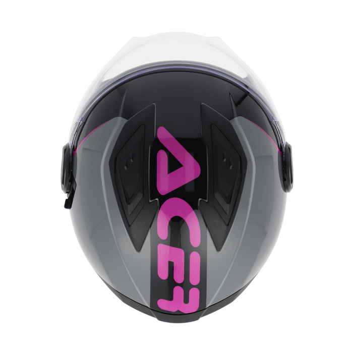 Acerbis Helmet Jet Levante Graphic Scooter Trial