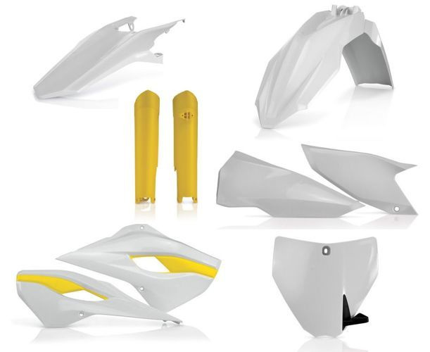 Acerbis Plastik Kit passend für Husqvarna  TC / FC; 2015 Plastiksatz Verkleidung Verkleidungssatz