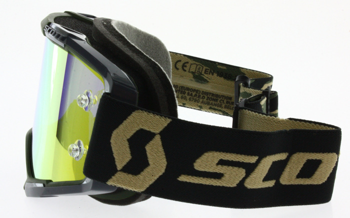 Brille Scott Fury gelb und grau Motocross Enduro Downhill NEU 2020