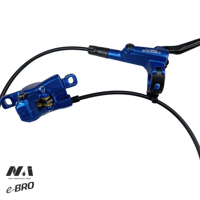 3. NAI blue front disc brake kit e-BRO