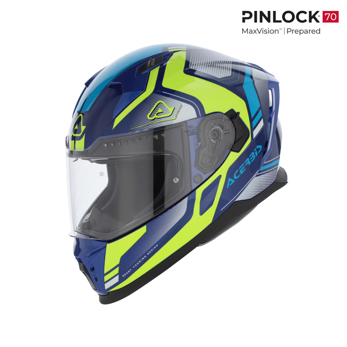 Acerbis Helm X-WAY GRAPHIC homologation ECE/ONU 2206 Dual Road Motorradhelme Motorrad