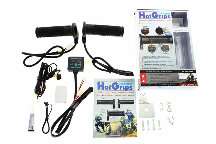 Motorrad Heizgriffe OXFORD Premium Adventure - OF690. Motorike Hot Grips