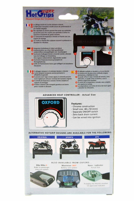 Heizgriffe Oxford Cruiser Chopper Hot grips BEHEIZTE GRIFFE Heated grips
