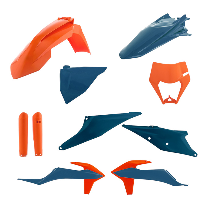 Acerbis Plastik Kit FULL Satz Komplett passend für KTM EXC 2020, 2021, 2022, 2023