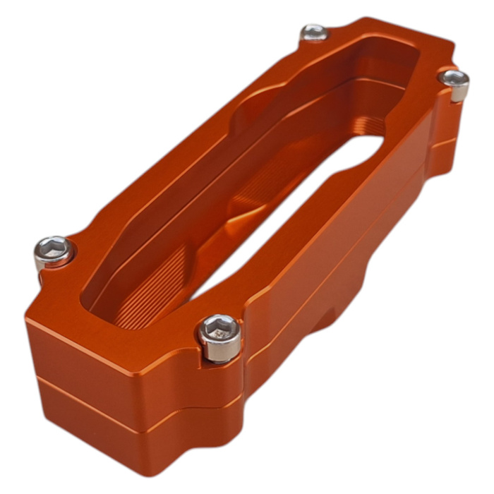 MAROLU VIZOR Tachoschutz – CNC-gefrästes Aluminium 6061 – passend für KTM EXC
