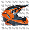 Acerbis Helm Steel Carbon 2206 Cross Enduro Quad mit ästhetischem Defekt XS