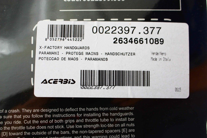 Acerbis Handprotektoren X-factory