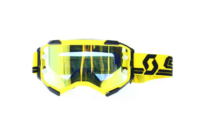 Brille Scott Fury gelb und schwarz Motocross Enduro Downhill NEU 2020