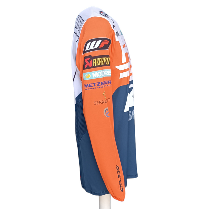 Das neue Acerbis originale Shirt, kommt aus Überproduktion von Manolo Morettini KTM