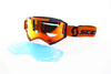 Brille Scott Fury grau und orange Motocross Enduro Downhill NEU 2020