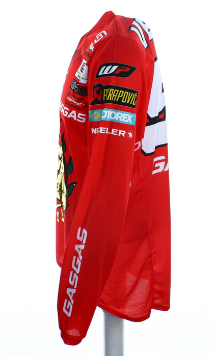 Das neue originale Shirt, kommt aus Überproduktion von Andrea Verona mit Autogramm GASGAS